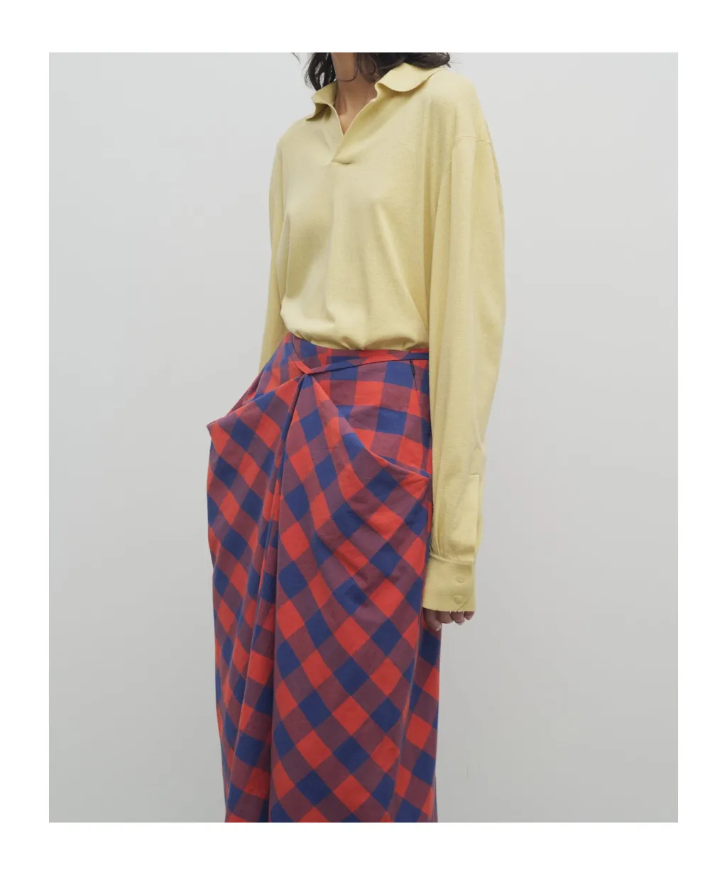 Long-Sleeved Polo Shirt