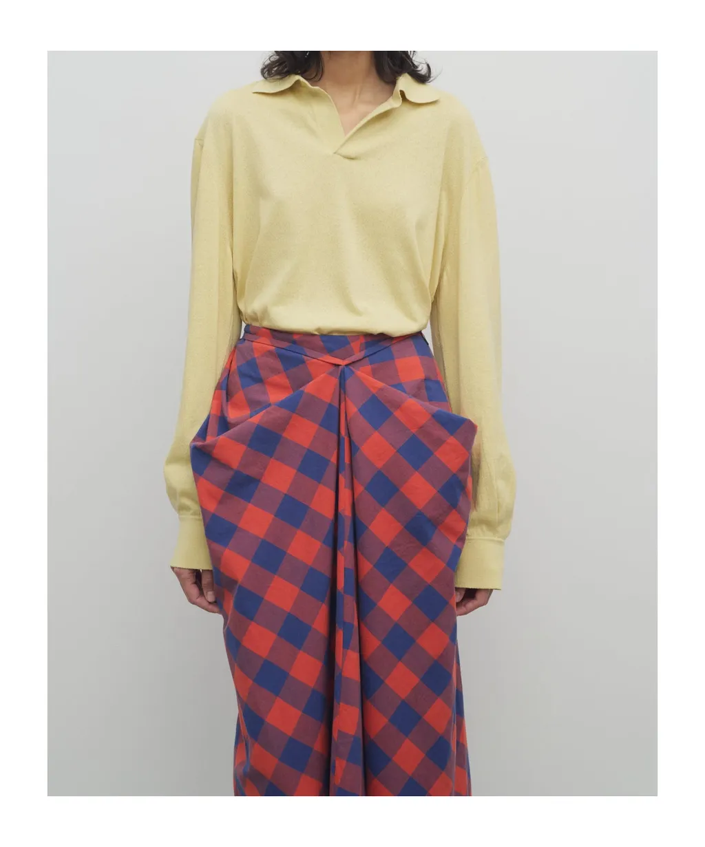 Long-Sleeved Polo Shirt