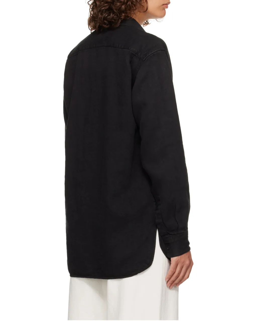 Nesson Button-Up Denim Shirt