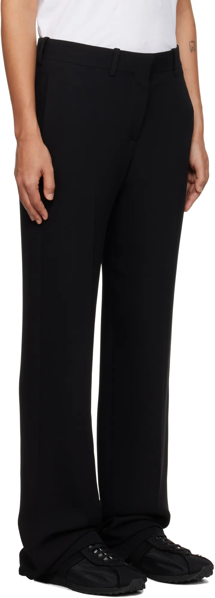 Belt-Loop Casual Pants