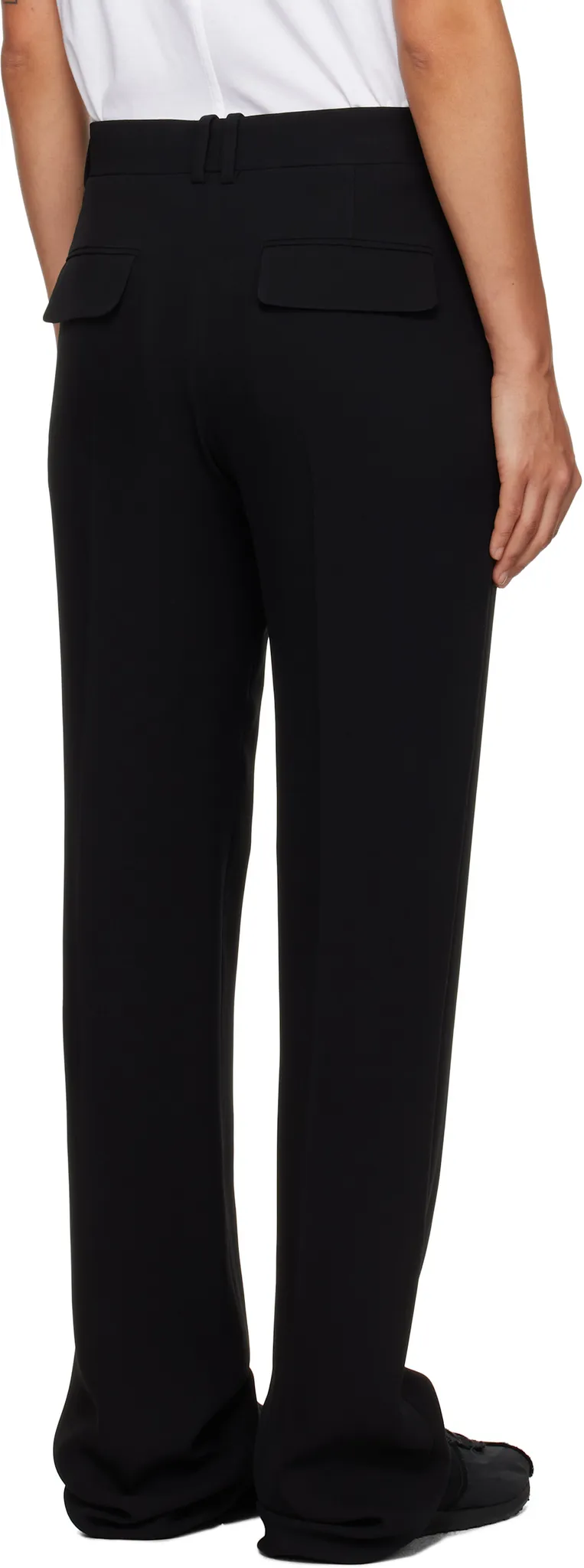 Belt-Loop Casual Pants