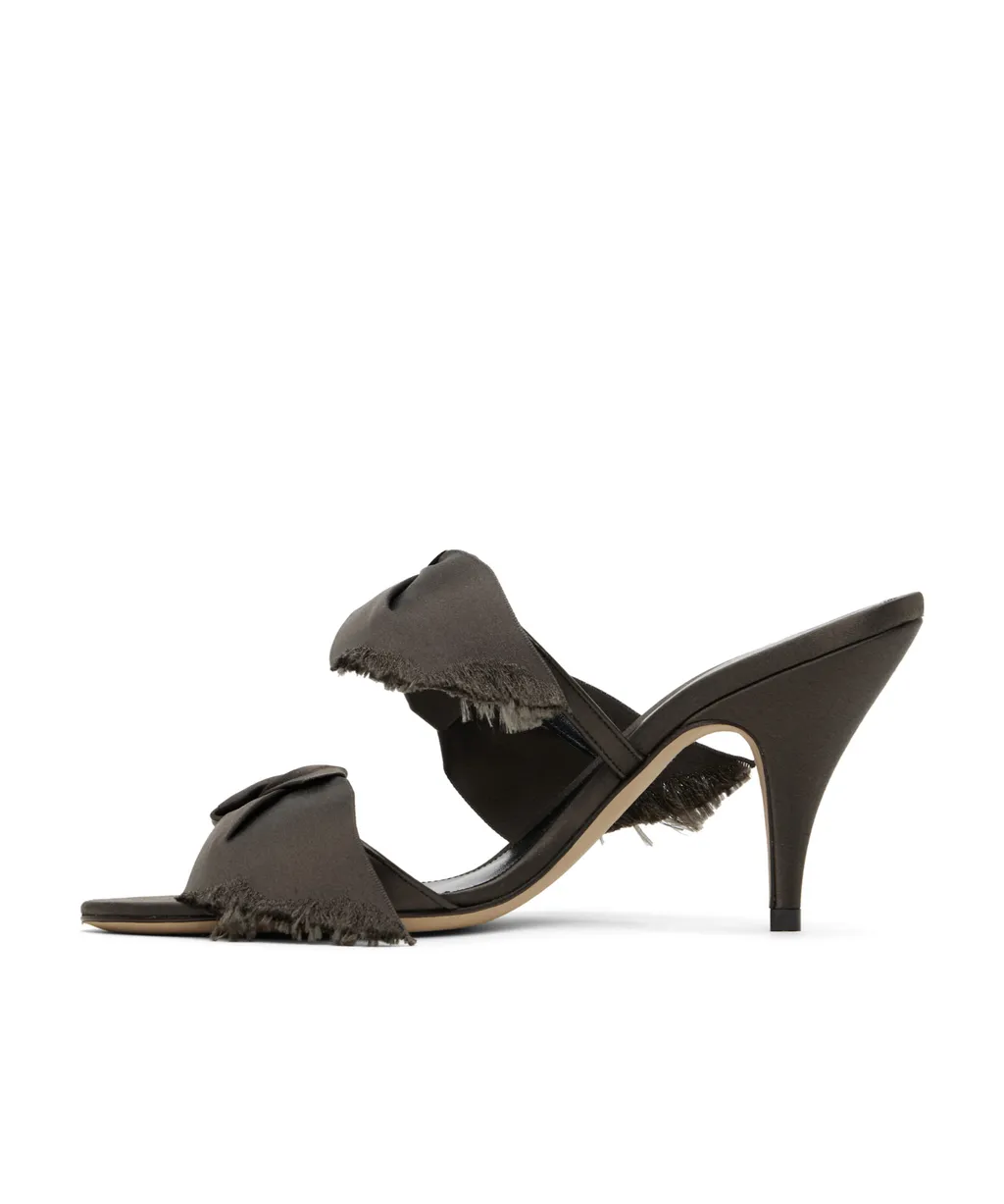 Round-Headed High-Heeled Sandals