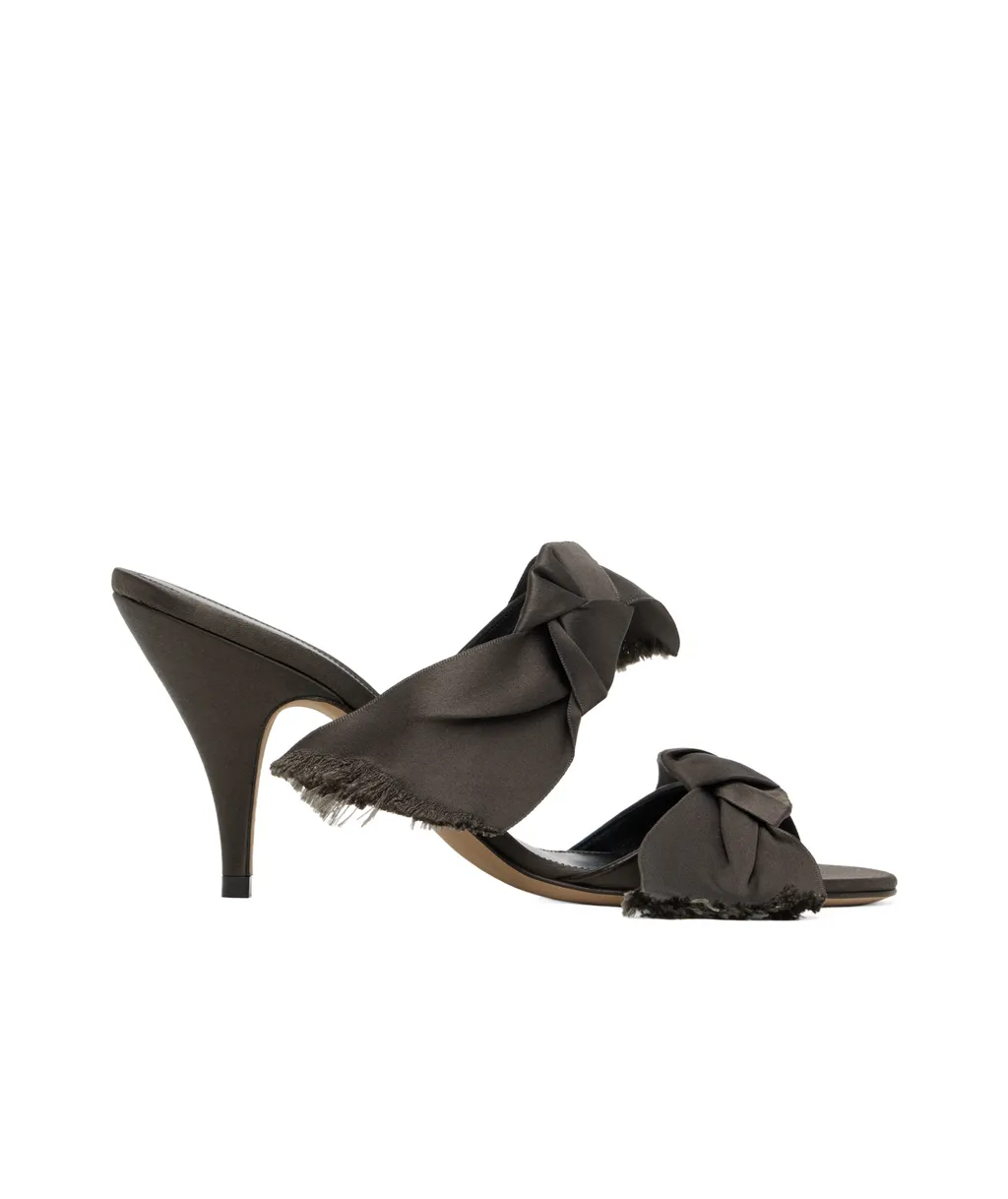 Round-Headed High-Heeled Sandals