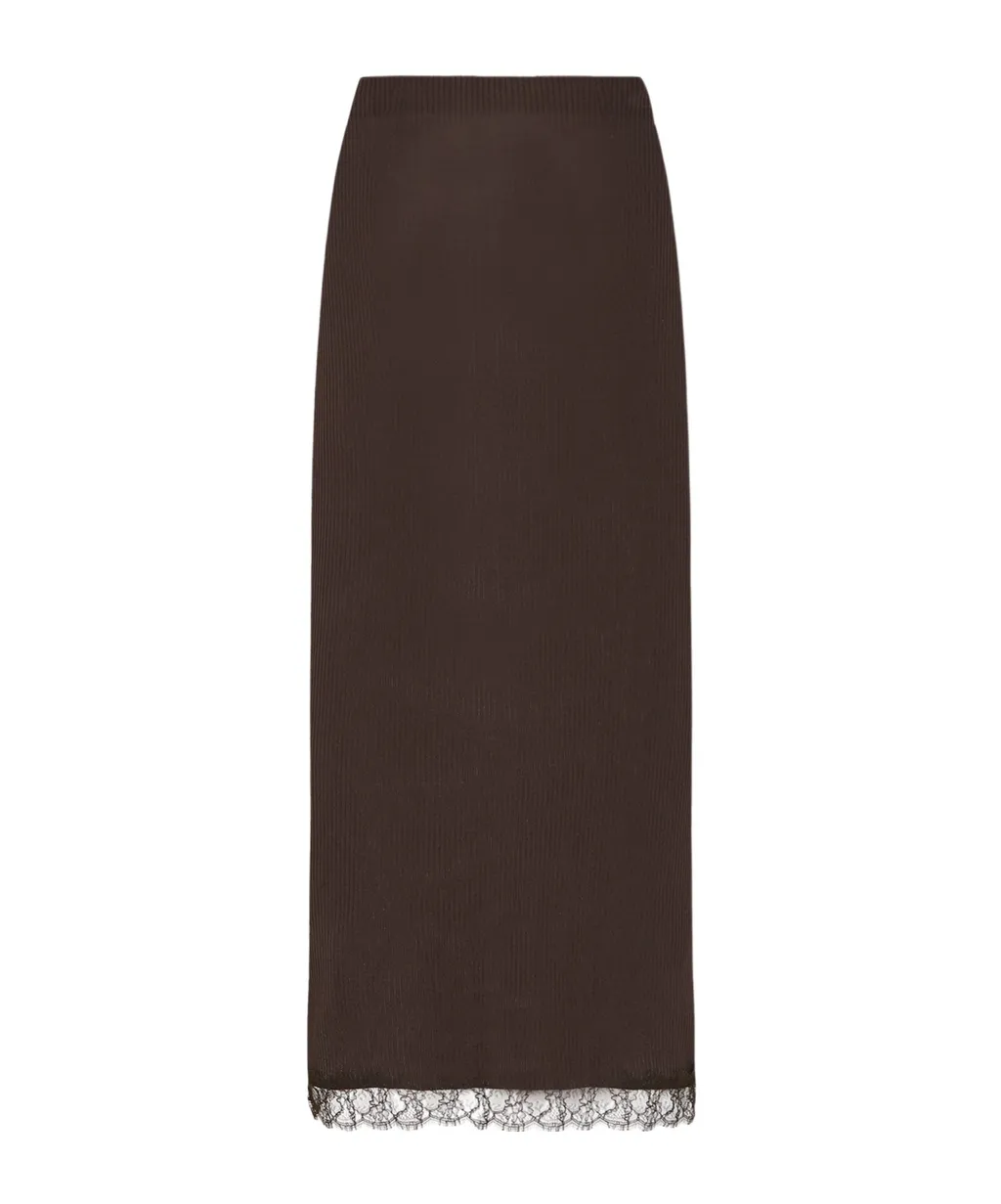 Elastic Waist Skirt