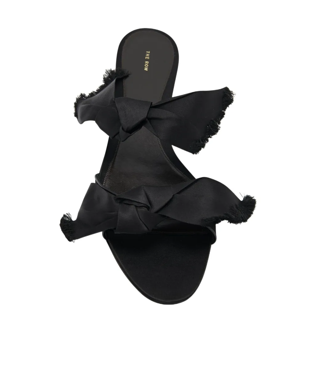 Vika Satin Knot Sandals