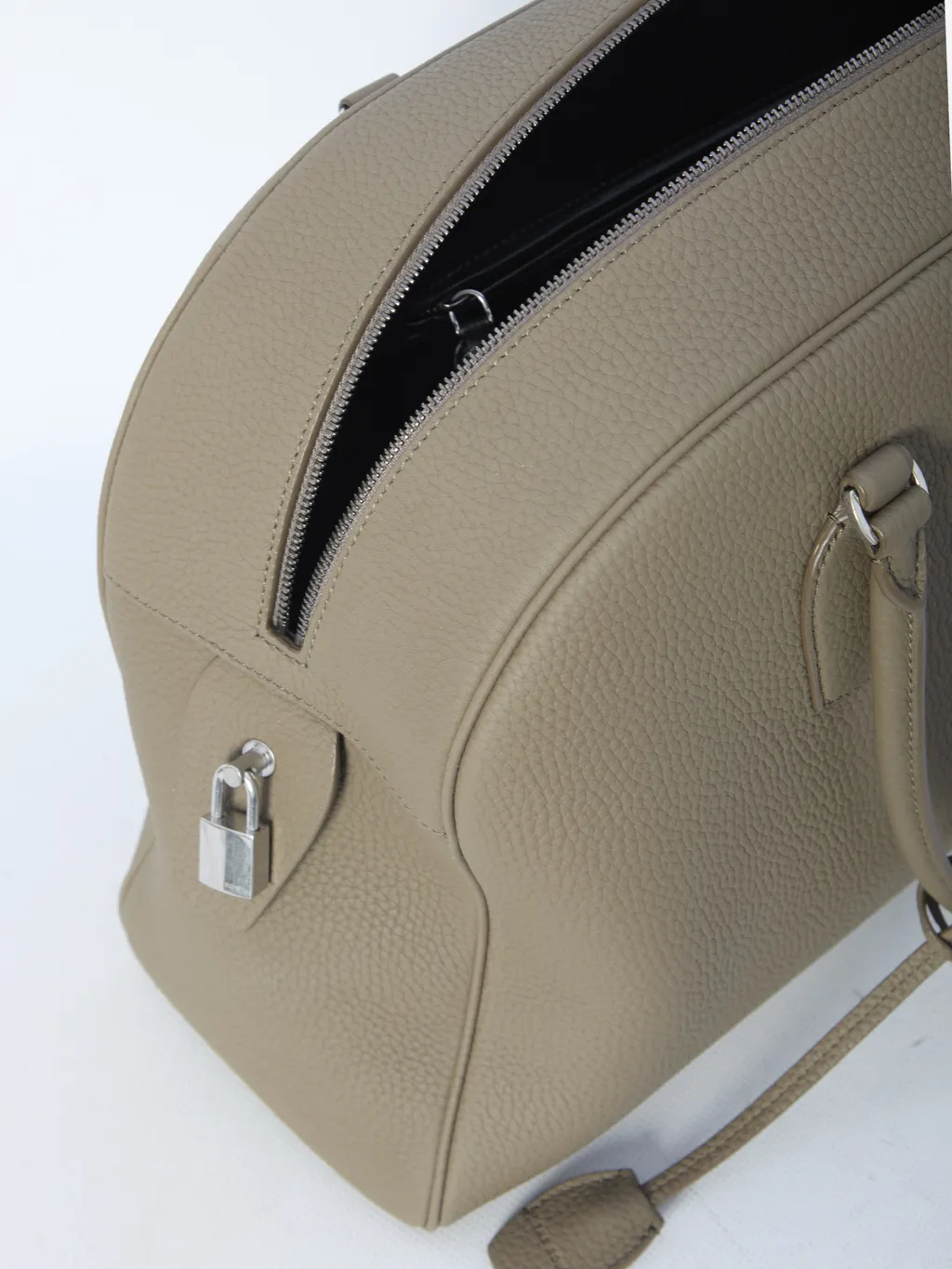 India Zip-Up Top Handle Bag