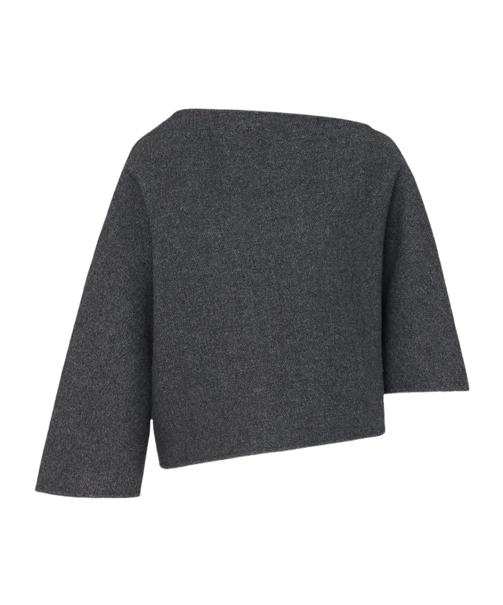 Wool Asymmetrical Top