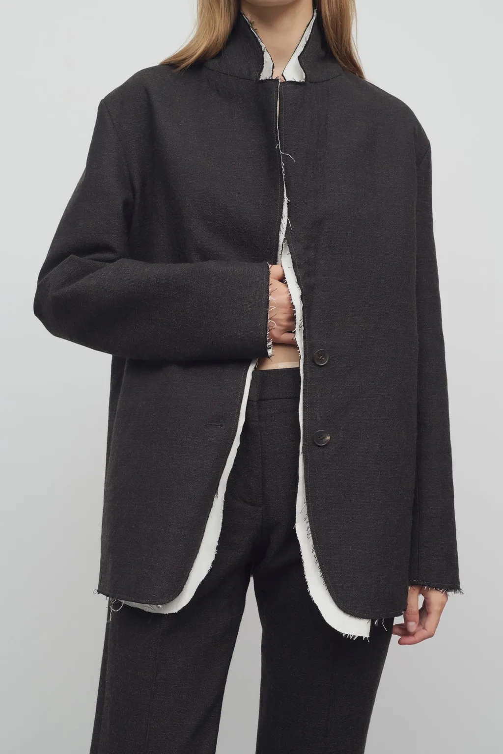 Lysandre Single-Breasted Blazer