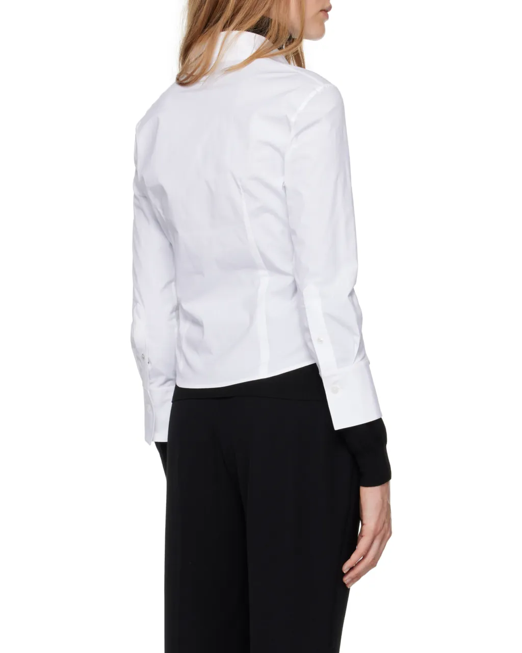Frou Curved Hem Shirt