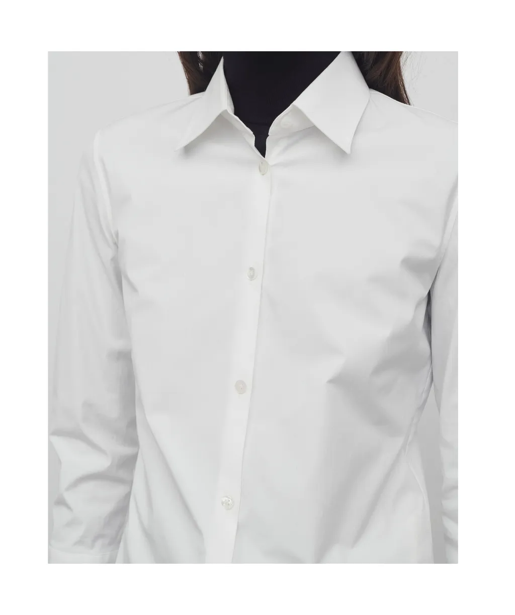 Frou Curved Hem Shirt