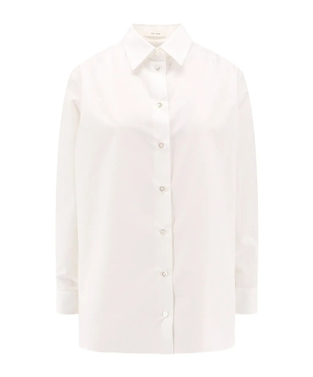 Buttoned Long-Sleeved Shirt