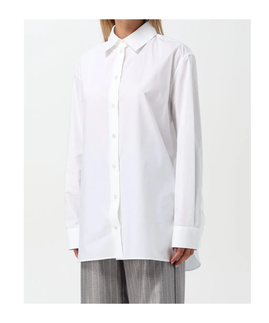 Buttoned Long-Sleeved Shirt