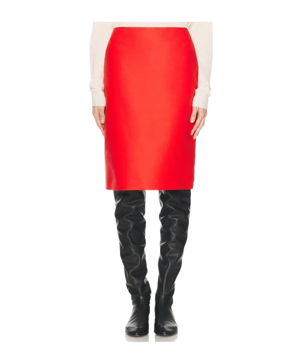 Back-Zippered Skirt