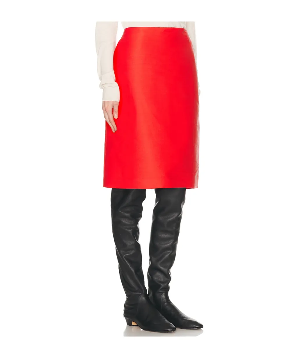 Back-Zippered Skirt