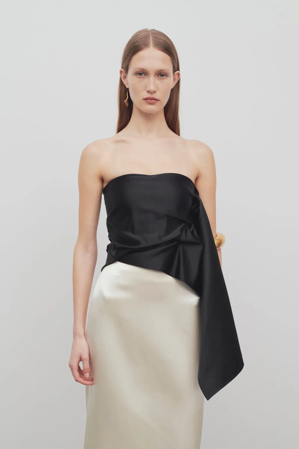 Draped Asymmetrical Top