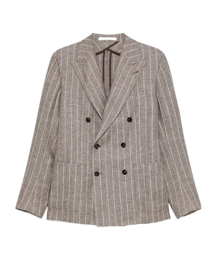 Double-Breasted Casual Jacket