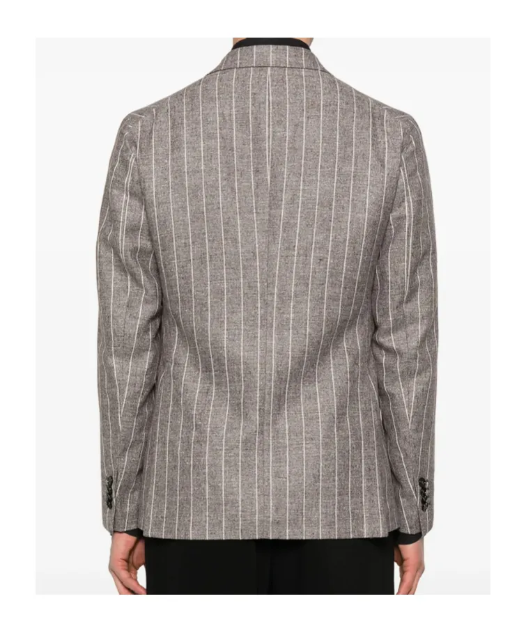 Double-Breasted Casual Jacket