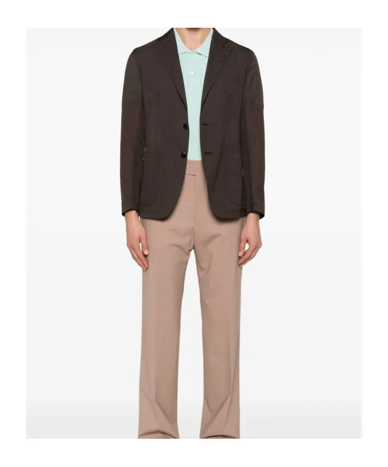Long-Sleeved Suit Coat