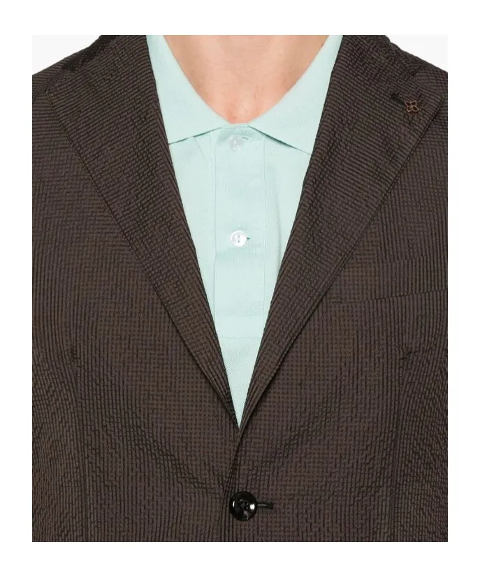 Long-Sleeved Suit Coat