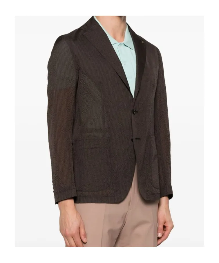 Long-Sleeved Suit Coat