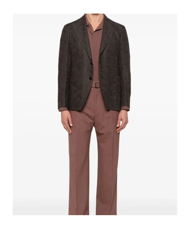 Long-Sleeved Suit Coat