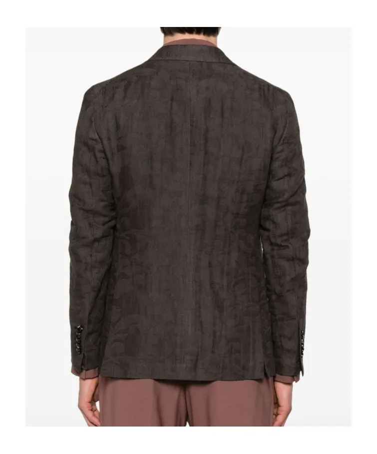 Long-Sleeved Suit Coat