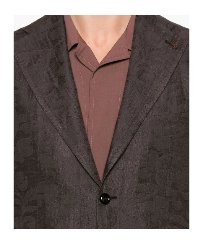 Long-Sleeved Suit Coat