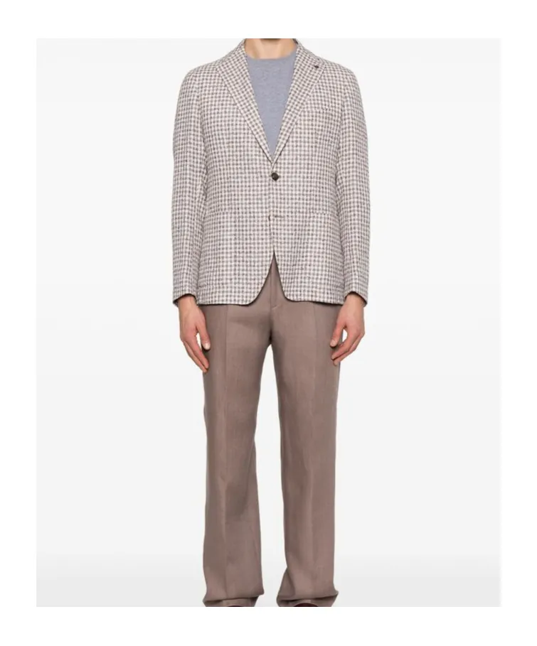 Long-Sleeved Suit Coat