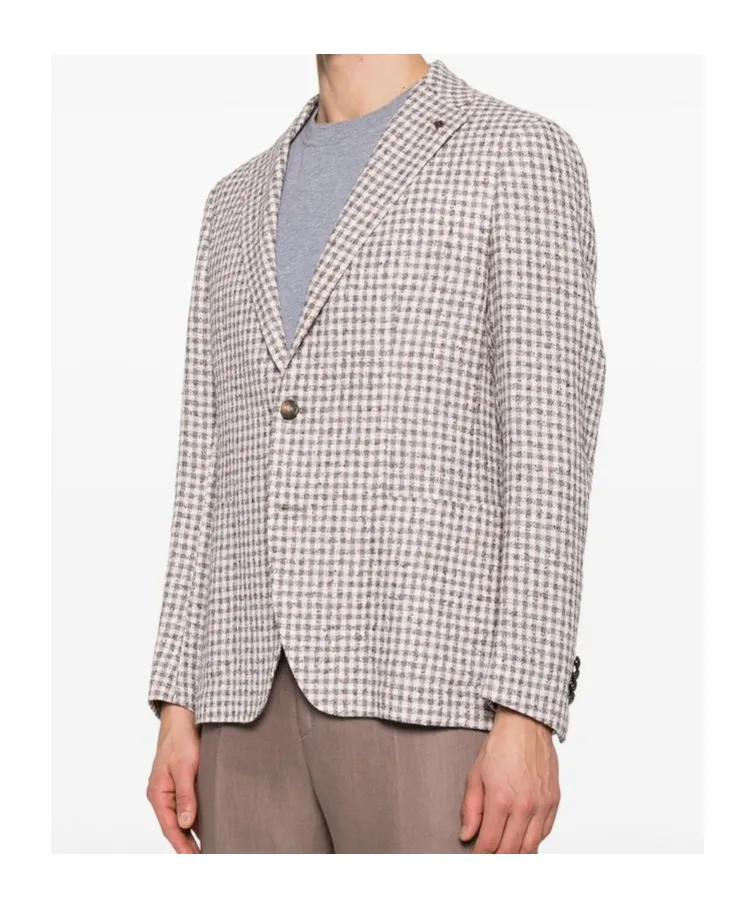 Long-Sleeved Suit Coat