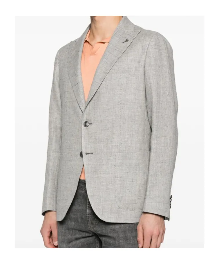 Long-Sleeved Suit Coat