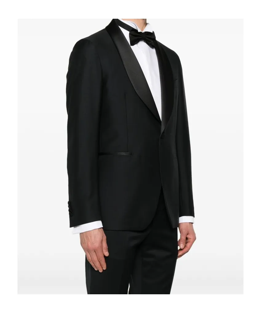 Long-Sleeved Suit Coat