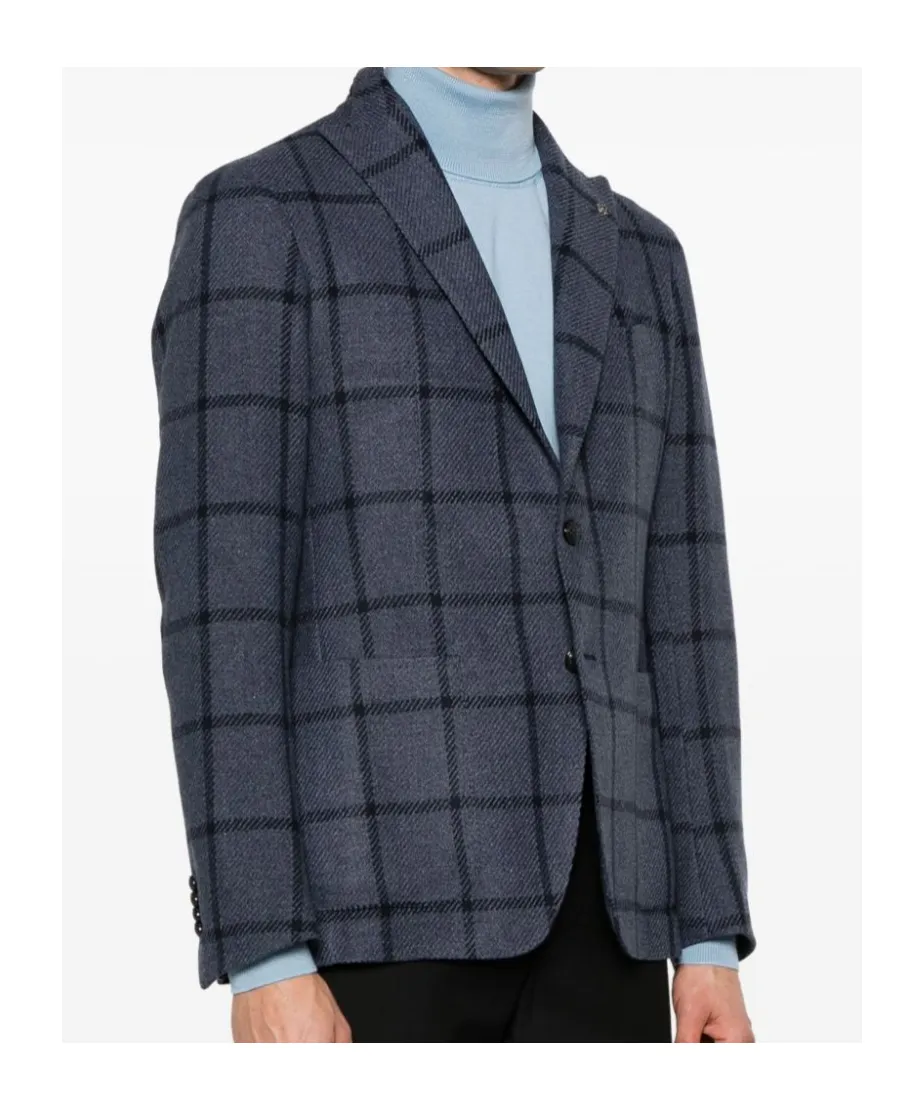 Checkered Blazer