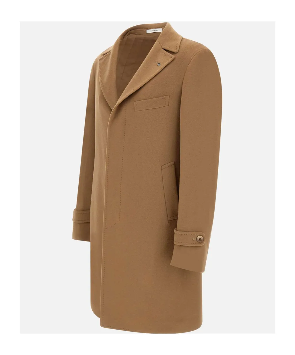 Thomas Lapel Wool Coat