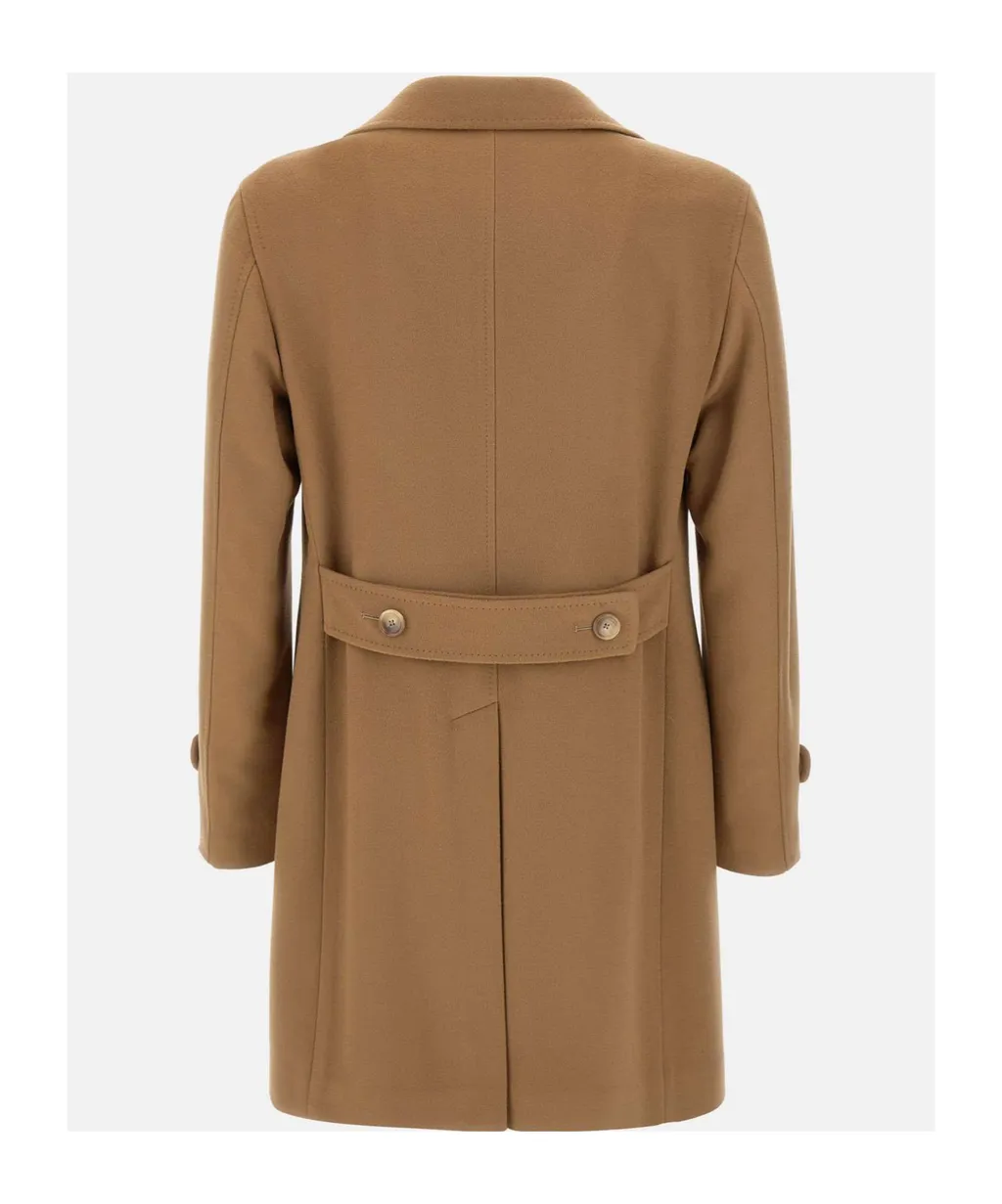 Thomas Lapel Wool Coat