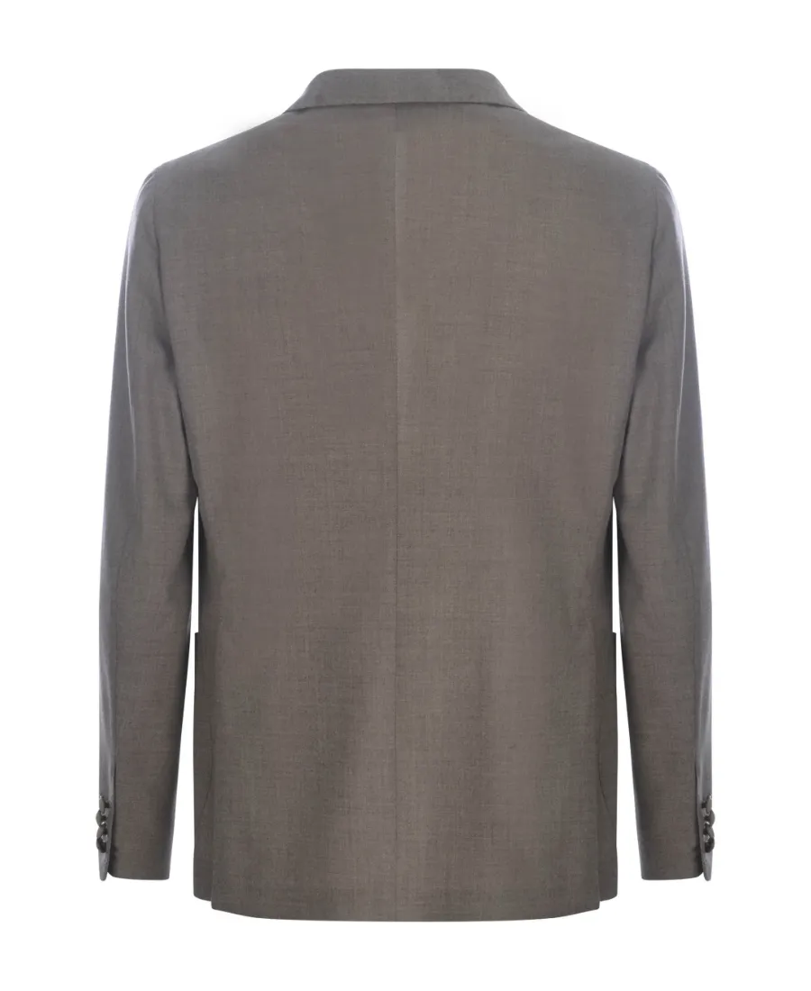 Pocketed Single-Breasted Blazer