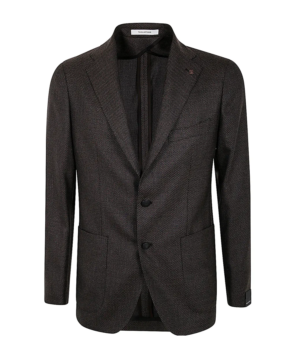 Brooch-Detail Blazer