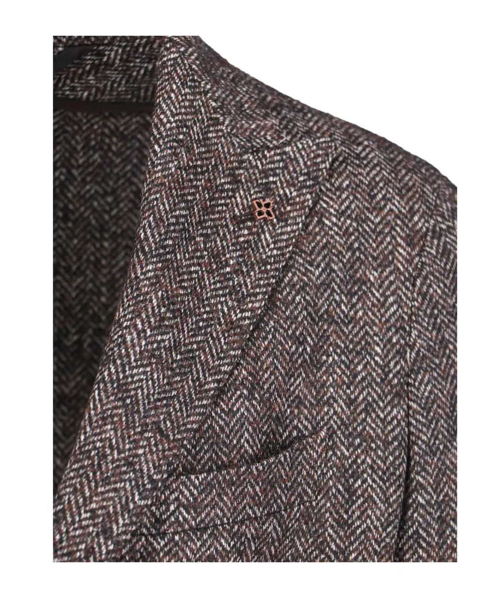 Herringbone Blazer Jacket