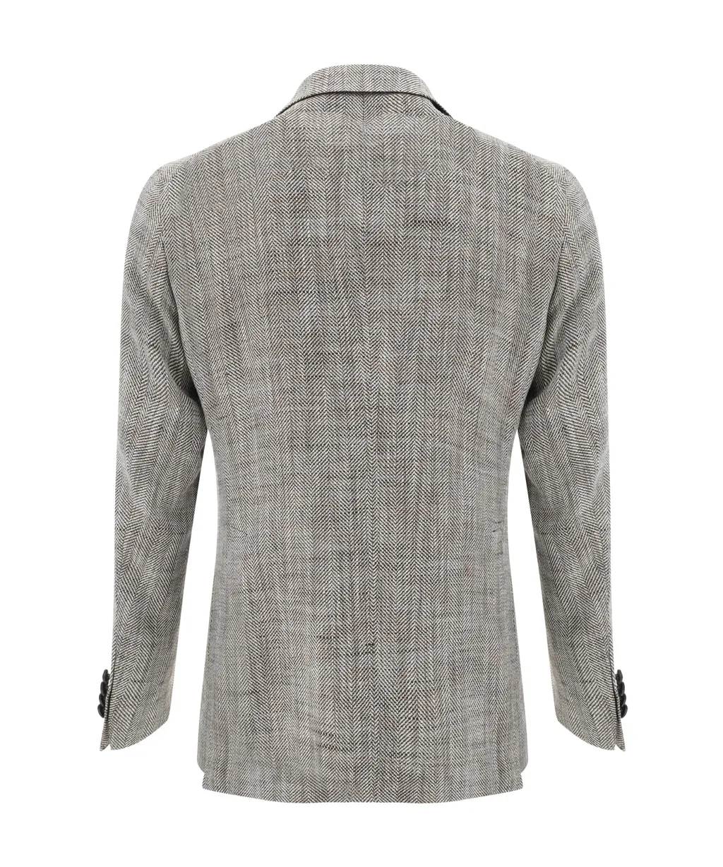 Linen Silk Blend Jacket