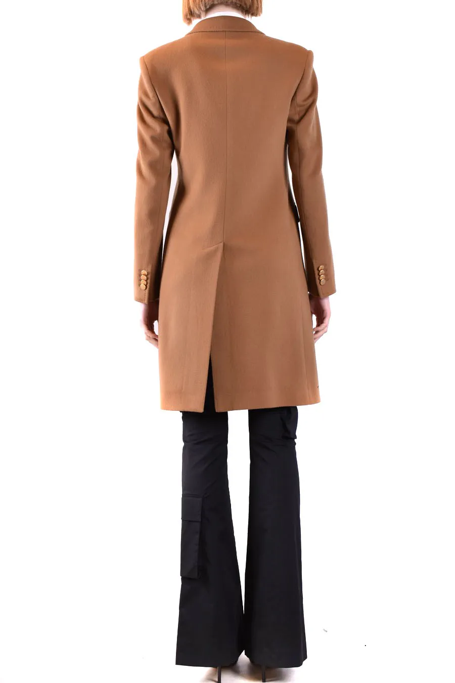 Double-Breasted Lapel Coat