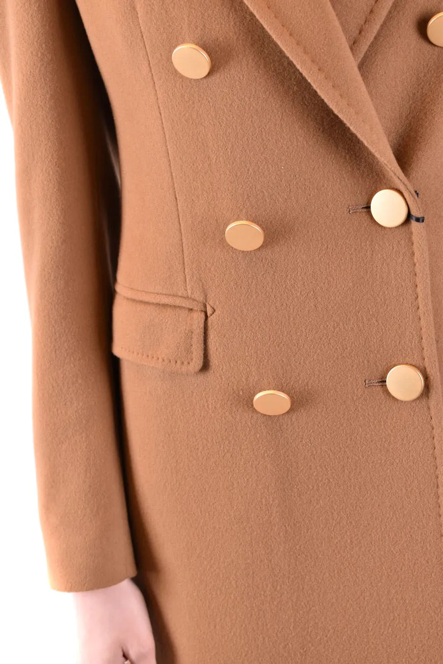 Double-Breasted Lapel Coat