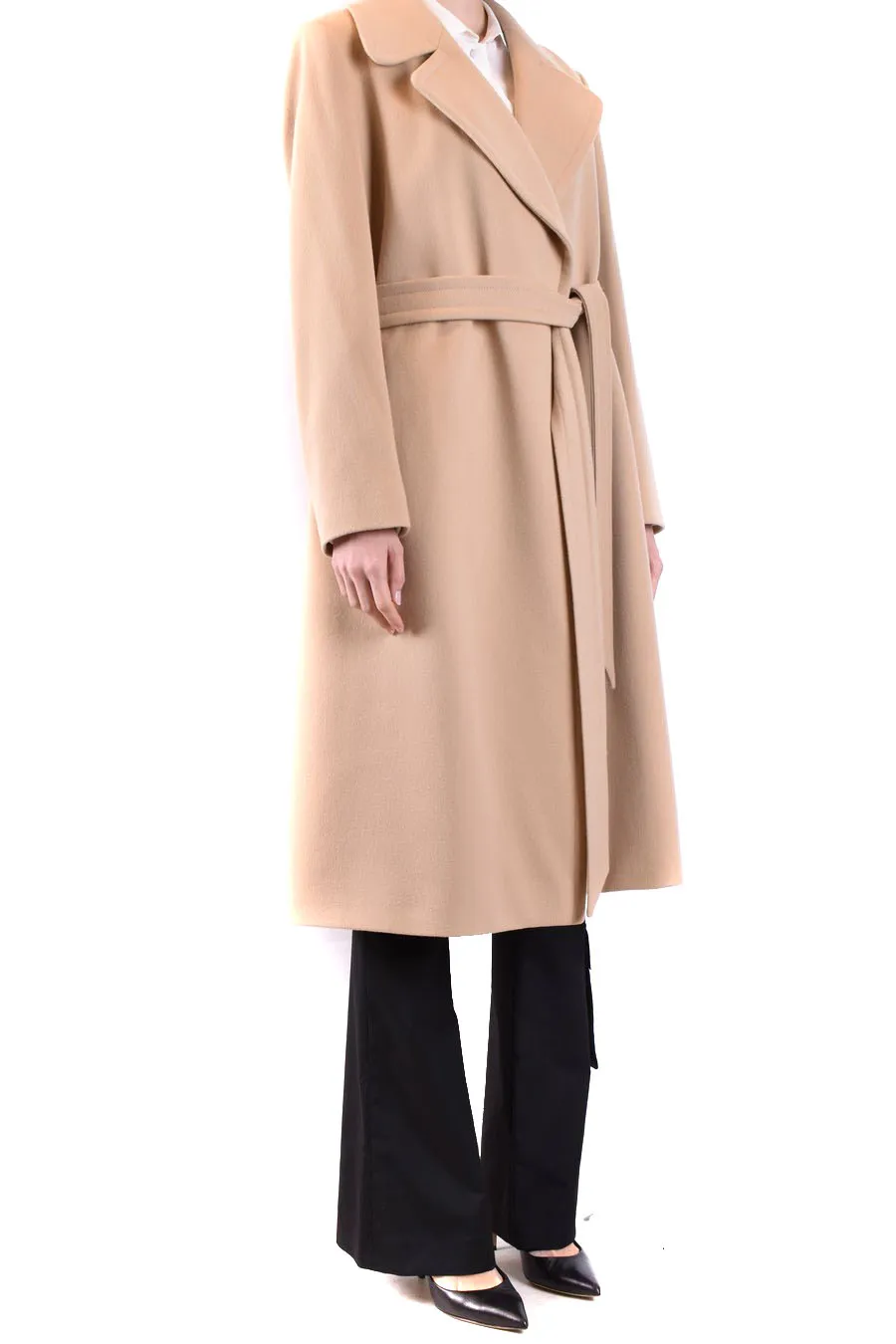 Girdle Lapel Coat