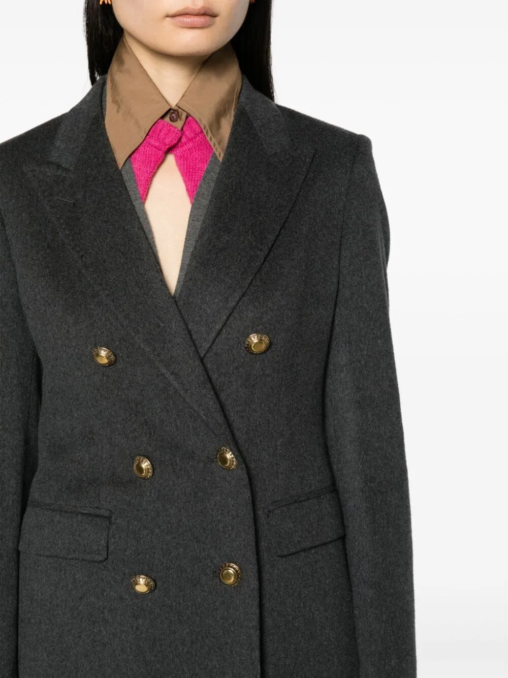 Double-Breasted Coat