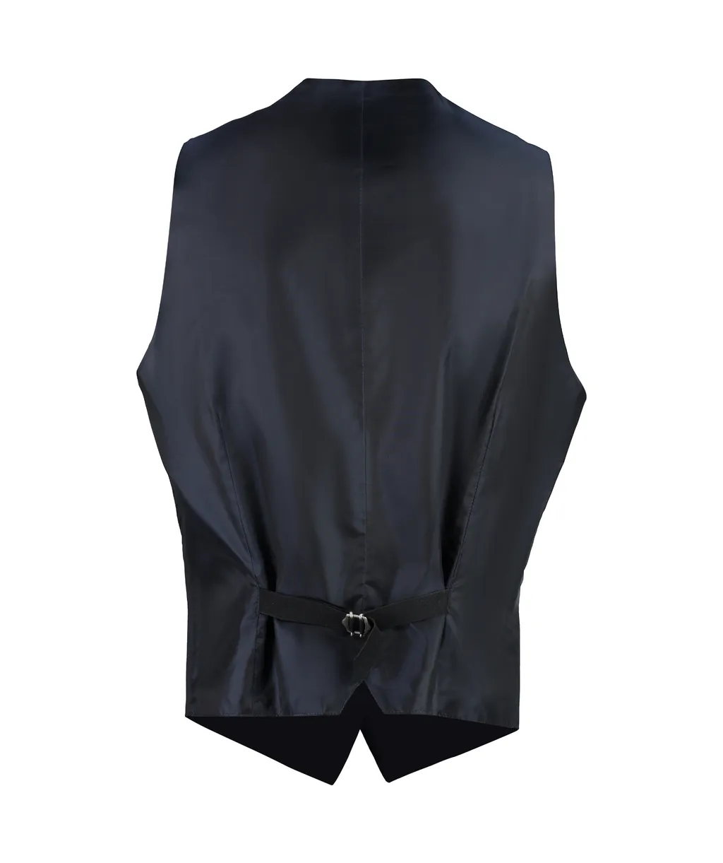 Panelled Single-Breasted Waistcoat