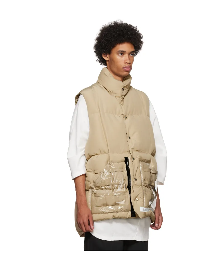 High-Neck Padded Gilet