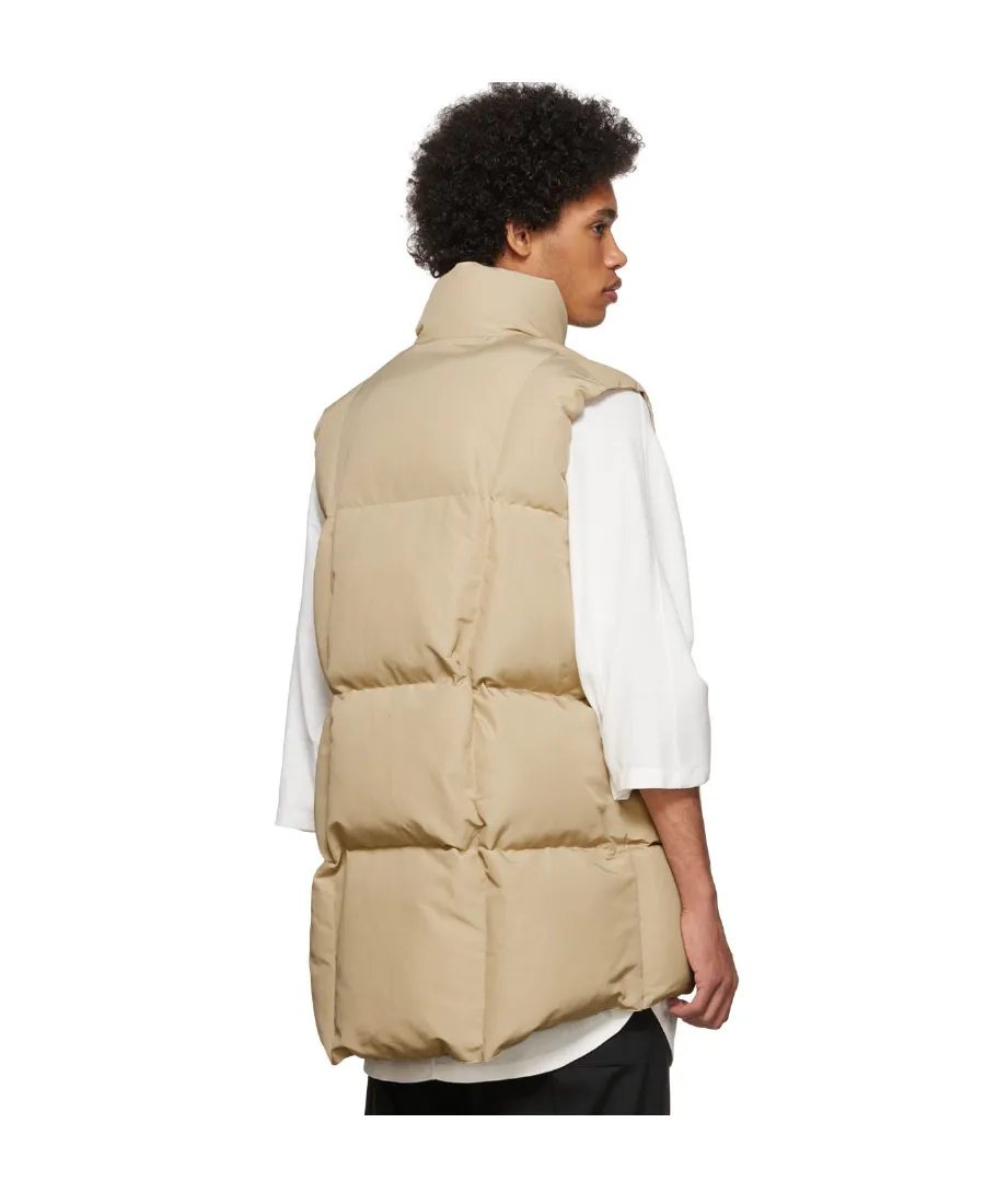 High-Neck Padded Gilet