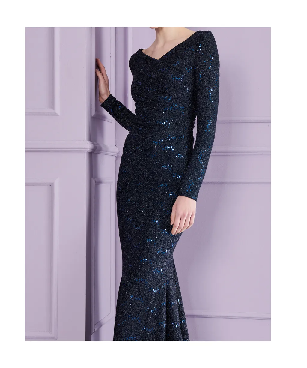 Long-Sleeved Dress