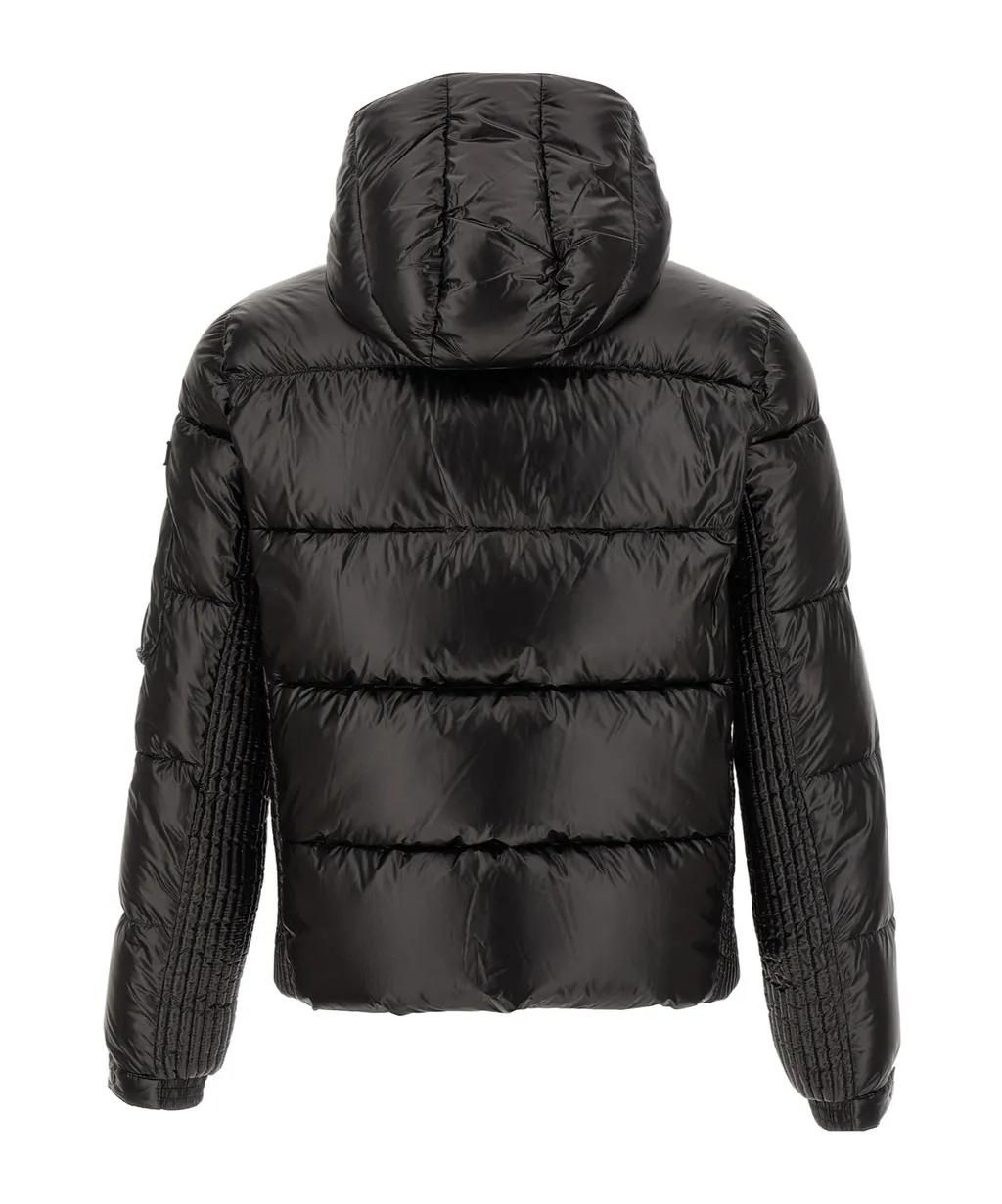 Quilted Hooded Down Jacket