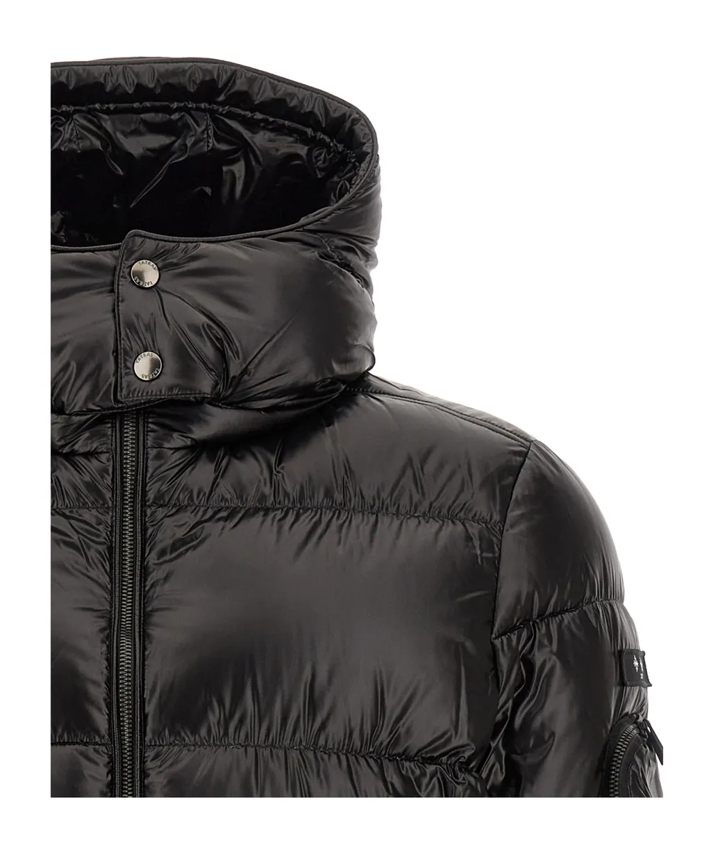 Quilted Hooded Down Jacket