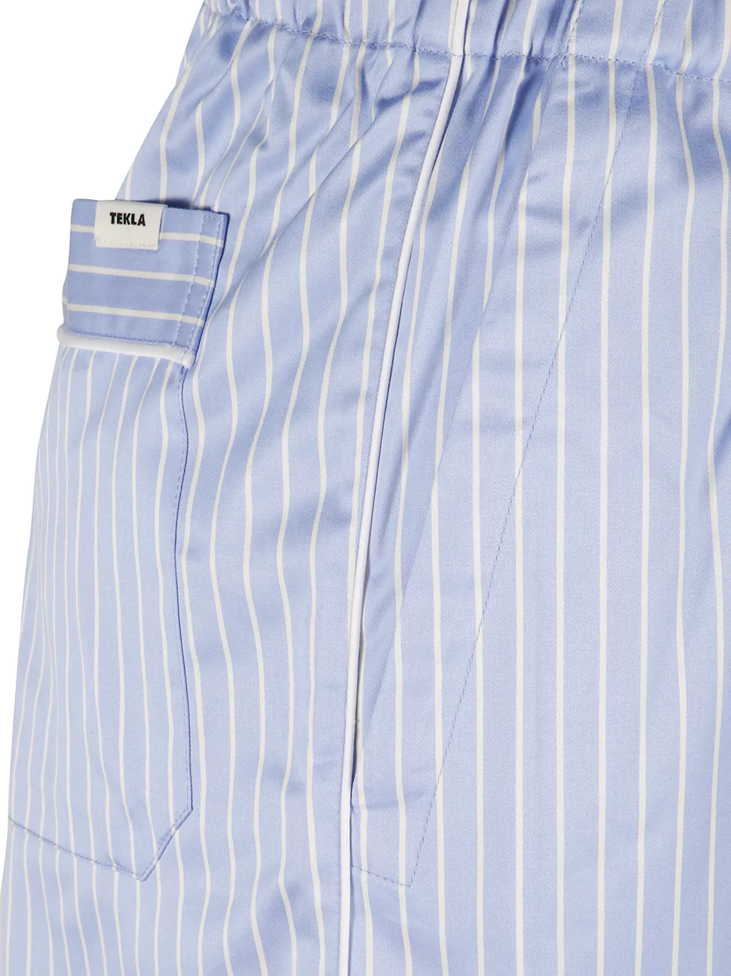 Organic Cotton Striped Pyjama Trousers