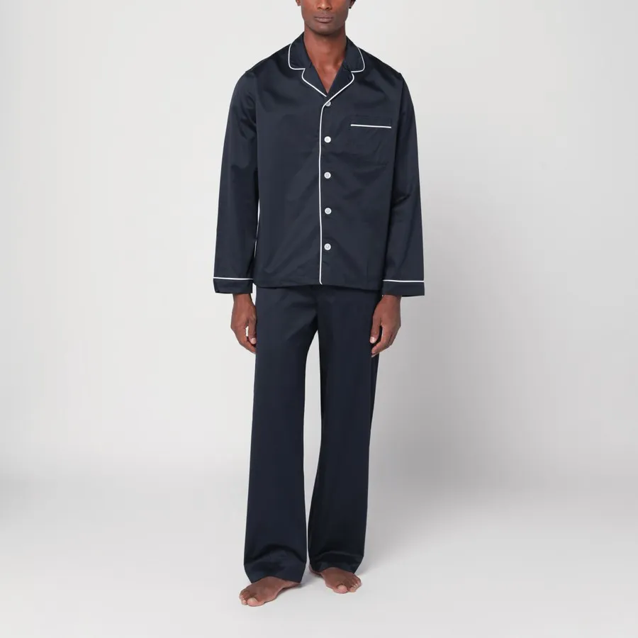 Loose-Fitting Organic Cotton Pajama Pants
